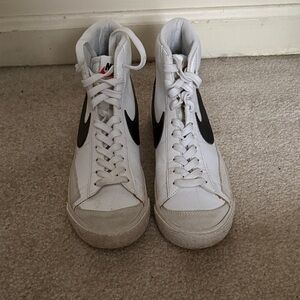 Nike Classic White and Black High-Tops